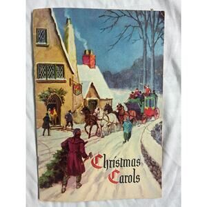 1954 Christmas Carols Promotional Songbook - Bob Chapman Ford Plain City Ohio